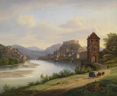 Blick auf Salzburg von Jakob Roedler